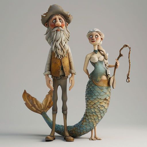 Le Pêcheur et la Sirène