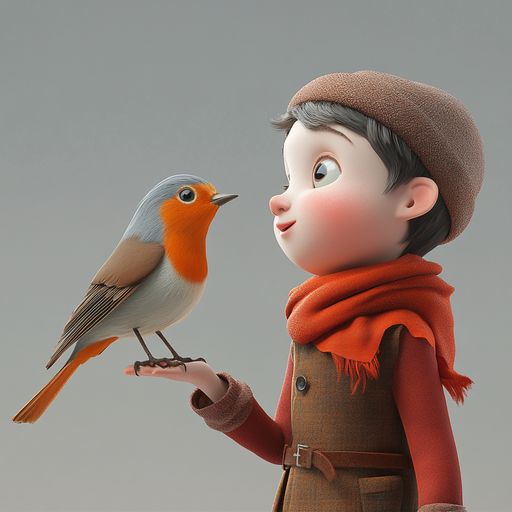 L'Enfant et le petit Oiseau