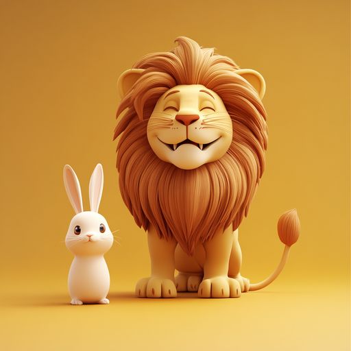 Le Lion et le Lapin