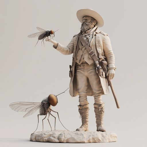 Le Chasseur et la Mouche