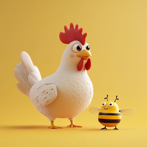 La Poule et l'Abeille