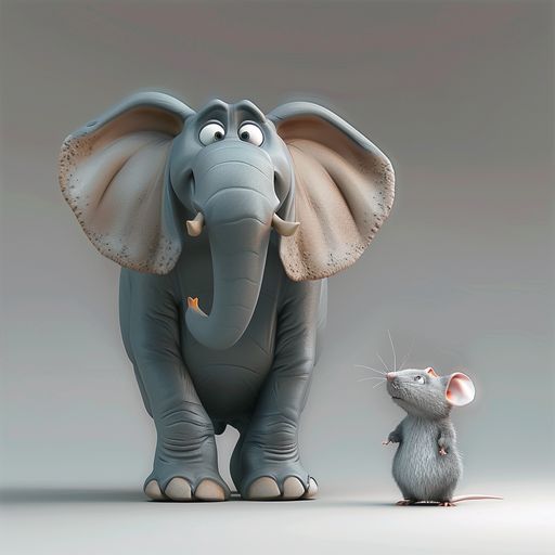 Le Rat et l'Eléphant