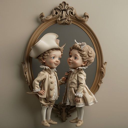 Le Miroir et les Enfants