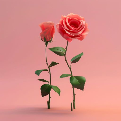 Le Rosier et la Rose