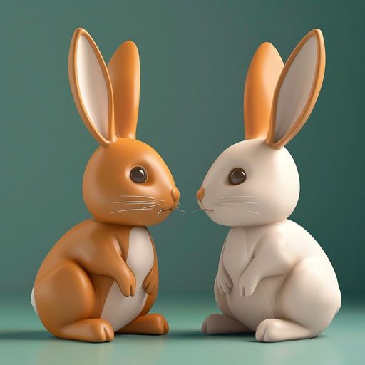 Les deux Lapins