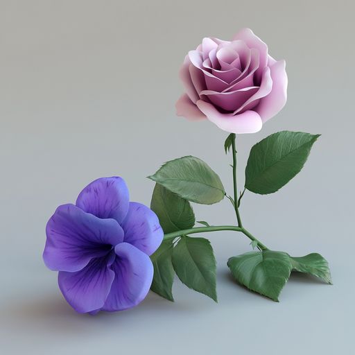 La Violette et la Rose