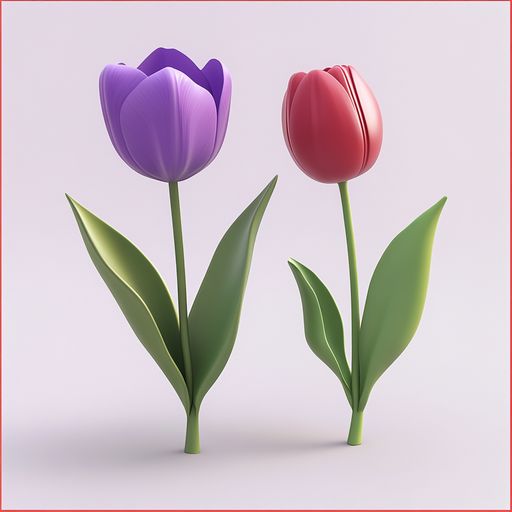 La Violette et la Tulipe