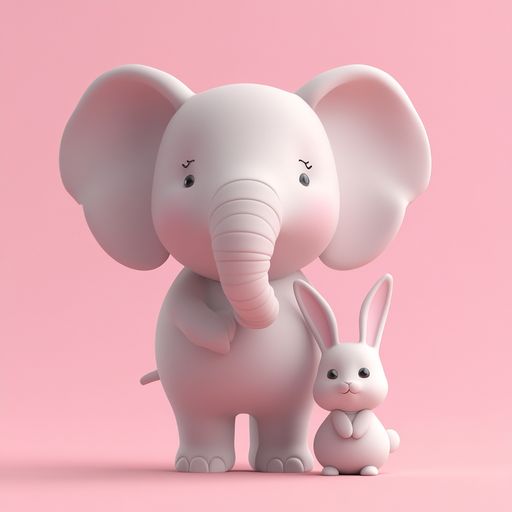 Les Eléphants et les Lapins