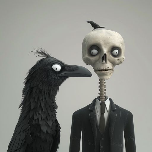 Le Cadavre et le Corbeau