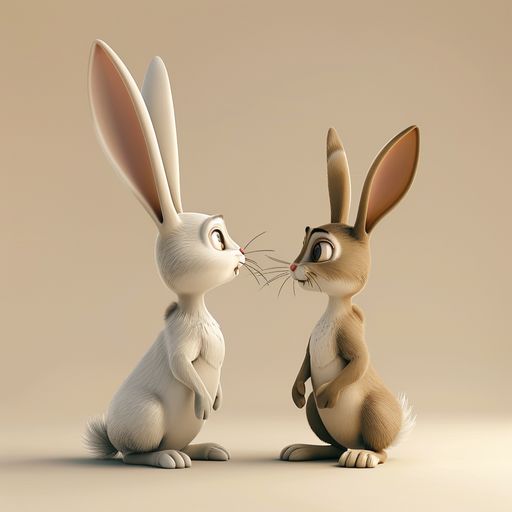 Le Lièvre et le Lapin