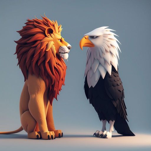 L'Aigle et le Lion