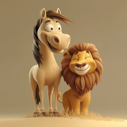 Le Cheval et le Lion